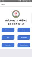KPSIAJ Elections 2018 الملصق