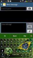 Adaptxt Brazil Football Theme capture d'écran 1