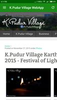 K.Pudur Village WebApp syot layar 3