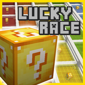 Lucky Block Race Map for MCPE icon