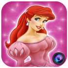 Princess Ariel Photo Maker आइकन