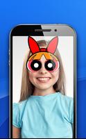 Super Power Puff Photo Maker Affiche