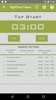 Talking MMA Workout System/FightTime Trainer/Timer Affiche