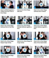 Krav Maga Techniques โปสเตอร์