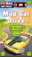 Mad Car Drive 2D: Crazy Driver Affiche