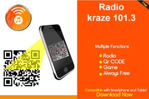 kraze 101.3 hit music radio station online free screenshot 1