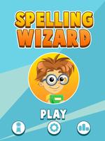 Spelling Wizard Learning Game Affiche