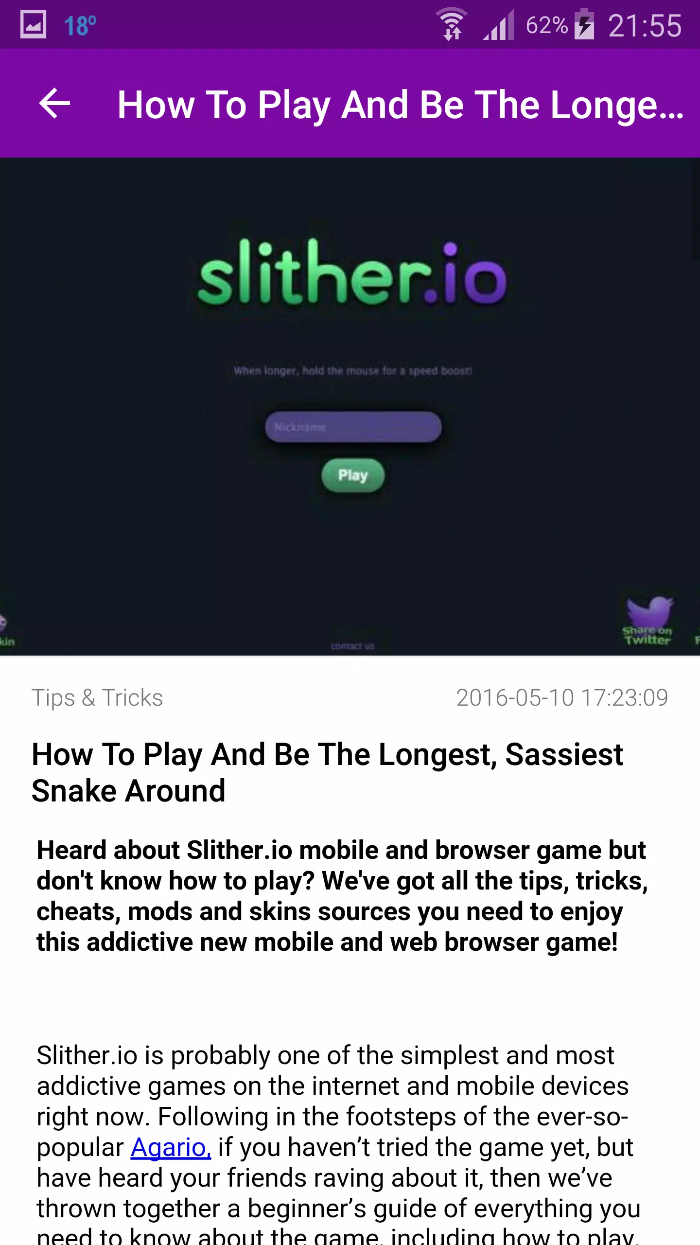 Slither.io Offline Game - Slither.io Game Guide