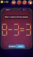 Matches Math Puzzle Game capture d'écran 2