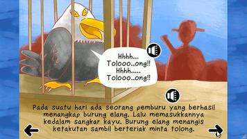 KreaBook - Sang Elang dan Burung Pelatuk captura de pantalla 1