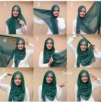 Tutorial Hijab Segi Empat 2016 स्क्रीनशॉट 2