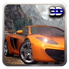 Hill Track Racing In Car  3D biểu tượng