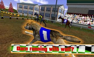 Dog Racing games & Wolf Stunts ảnh chụp màn hình 3