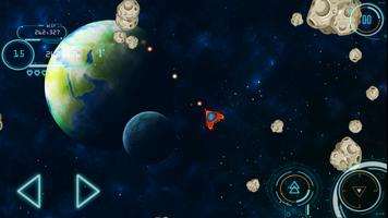 自由な小惑星ディフェンダー ゲーム ポスター