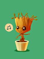 Cool Baby Groot Wallpapers capture d'écran 3