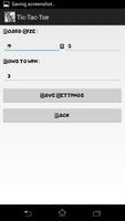 Tic-Tac-Toe تصوير الشاشة 1
