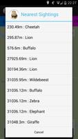 Chobe Sightings Screenshot 1