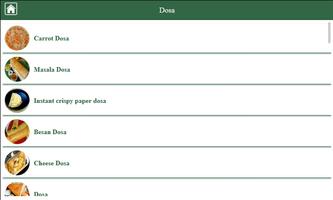 Dosa Recipes in English स्क्रीनशॉट 3