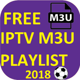 IPTV M3U PLAYLIST 2018 icône