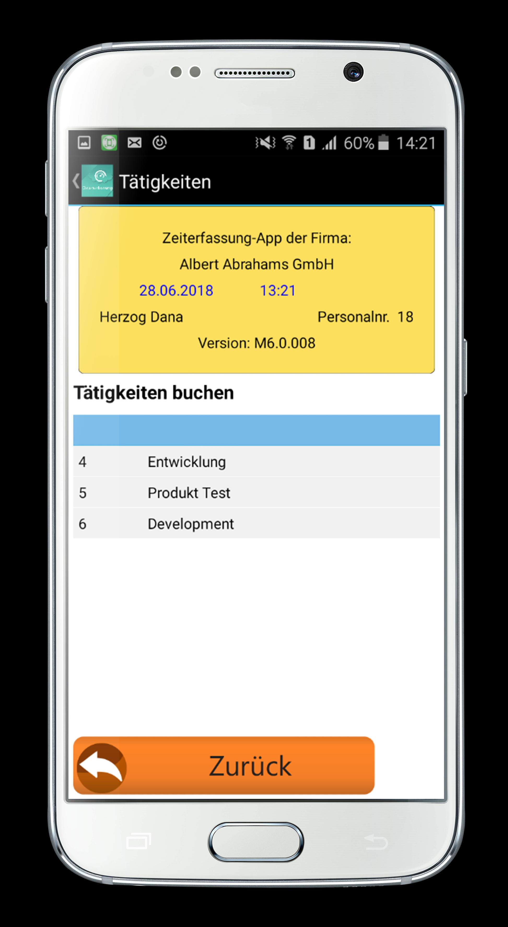 Krutec Zeiterfassung V6 Fur Android Apk Herunterladen