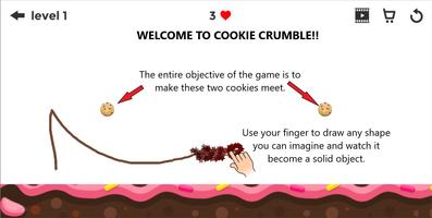 Cookie Crumble: Draw Puzzle Affiche