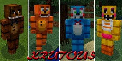 FNAF Horror Nights Mod for MCPE Ekran Görüntüsü 2