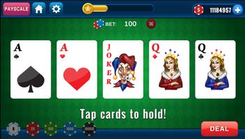 Casino Video Poker-Deuces Wild capture d'écran 1