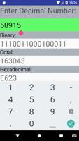 Convert decimal to binary , octal & hexa captura de pantalla 2