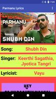 Parmanu Movie Songs Lyrics 海报