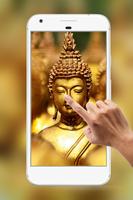 Lord Buddha Water Ripple Live Wallpaper imagem de tela 1