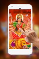 Maa Durga Water Ripple Live Wallpaper скриншот 2