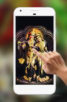 Lord Krishna Water Ripple Live Wallpaper poster