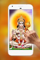 Lord Hanuman Water Ripple Live Wallpaper Ekran Görüntüsü 2