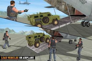 Armee Transporter Fliege Hubschrauber: Transport S Plakat