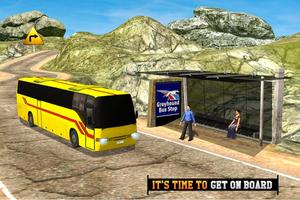 Offroad Bus Addictive Highway Driving Affiche