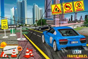 New Traffic Addictive School 3D Sim ภาพหน้าจอ 1