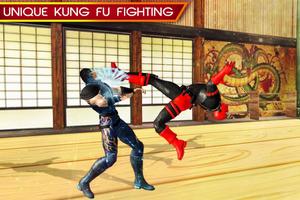 Kung Fu vs Superhero Fighting Game 3D screenshot 1