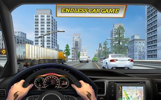 Auto Fahren Autobahn der Verkehr Rennen Screenshot 2