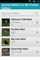 Animal MODS For MC Pocket screenshot 1