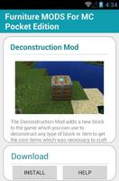 Furniture MODS For MC PocketE скриншот 2