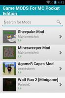 1 Schermata Game MODS For MC PocketEdition