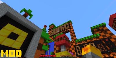 SonicHedgehog Mod MCPE ảnh chụp màn hình 1