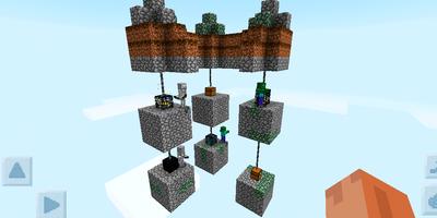 Skyblock Survival Challenge. Bản đồ cho MCPE ảnh chụp màn hình 2