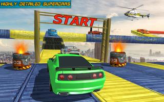 Extreme Impossible Tracks Car Stunt Racing Plakat