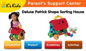 Patrick Shape Sorting House الملصق