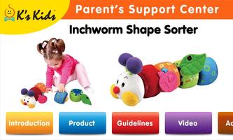 Inchworm Shape Sorter poster