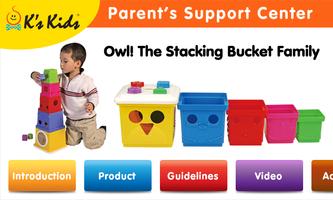 Owl! Stacking Bucket Family Affiche