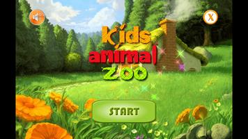 Kids Animal Zoo پوسٹر
