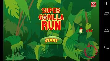 Super Gorilla Run Affiche