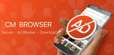 CM Browser-Ad Blocker, быстрая загрузка, прайвеси